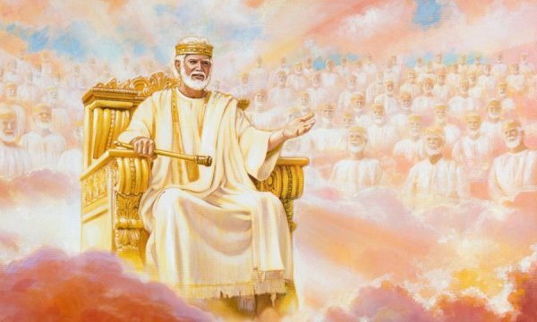 Ангелы поклоняются Богу