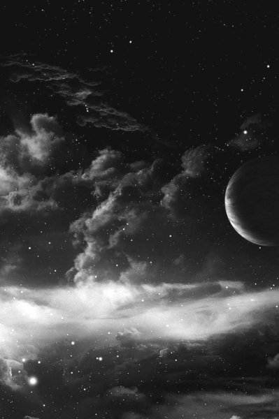 Красивое темное небо