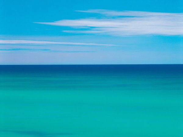 Красивое голубое небо