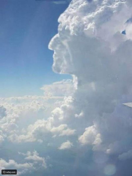 Облако с лицом