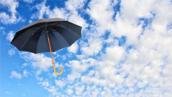 Облако под зонтиком