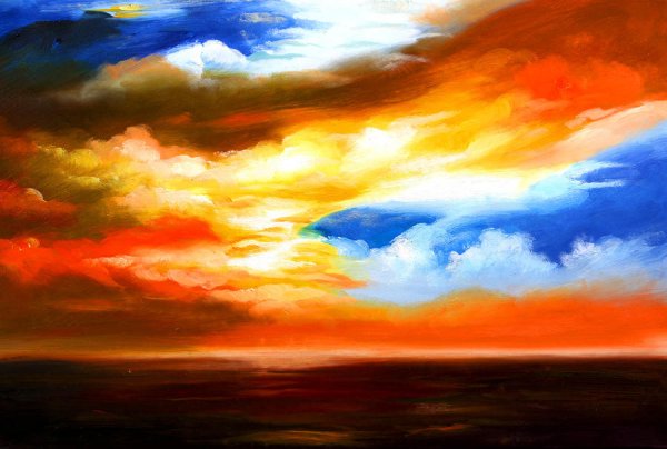 Картина небо