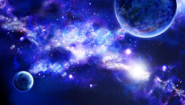Космос звезды планеты