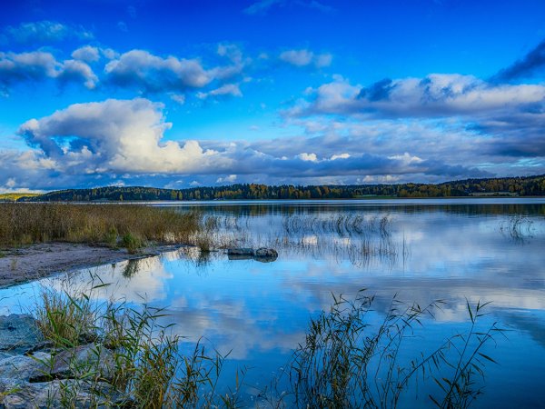 Небо над рекой