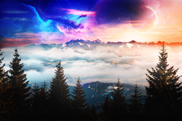 Космический пейзаж