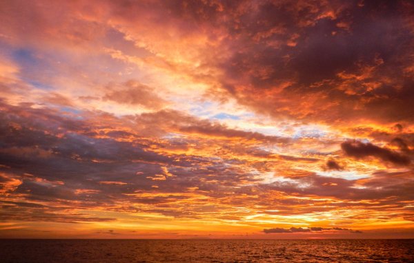 Небо рассвет