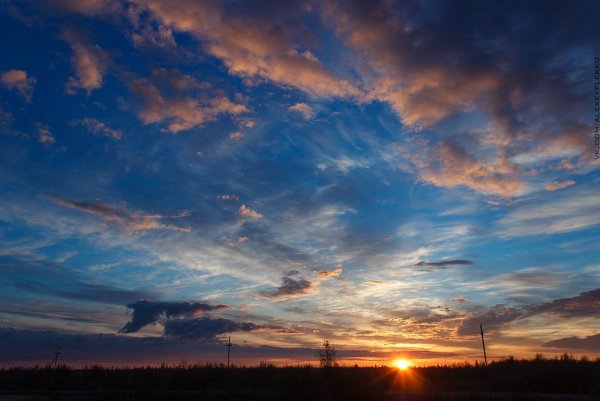 Красный закат