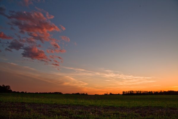 Небо солнце облака