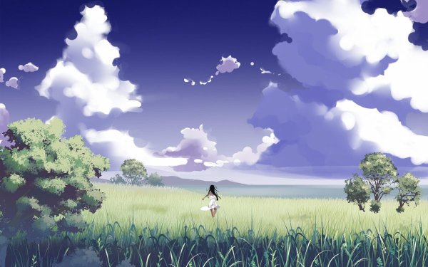 Картинки аниме природа