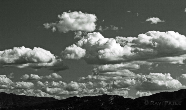 Небо с облаками