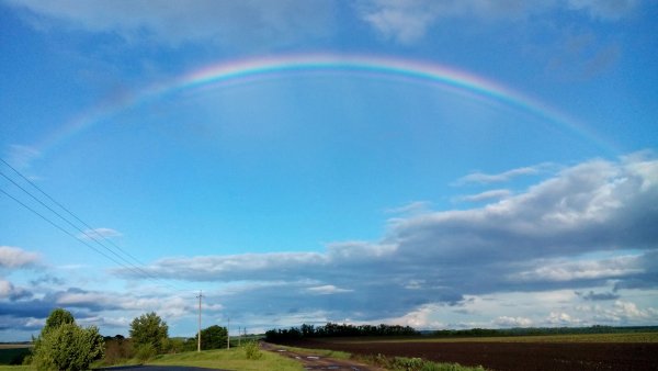 Радуга в небе