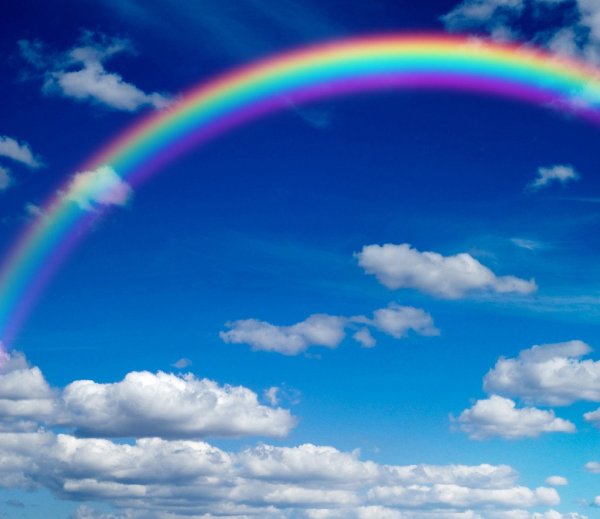 Радуга над океаном