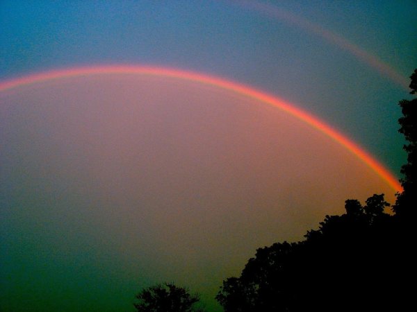 Радуга в небе