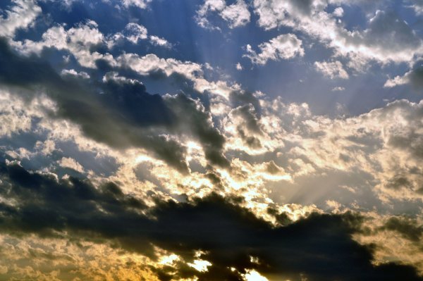 Чистое небо после дождя