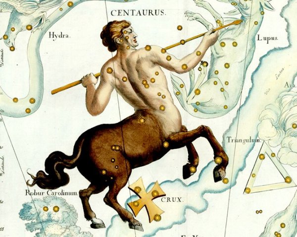 Созвездие стрельца и скорпиона