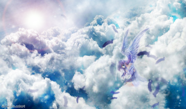 Ангел в небе