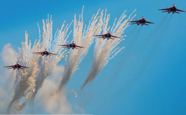 Стрижи в небе