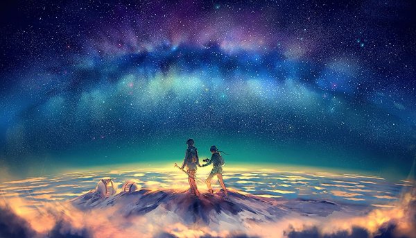 Космос звезды планеты