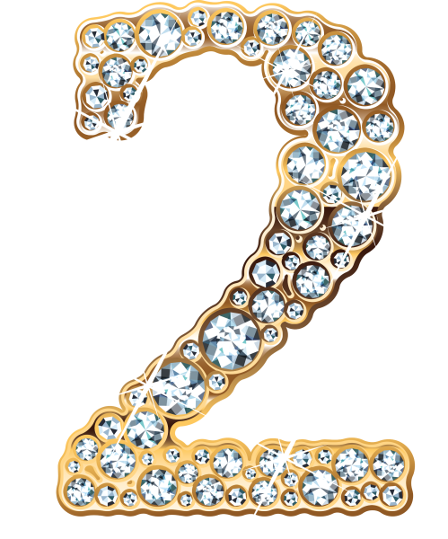 Цифра 16 красивая