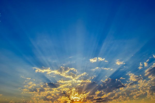 Лучи солнца