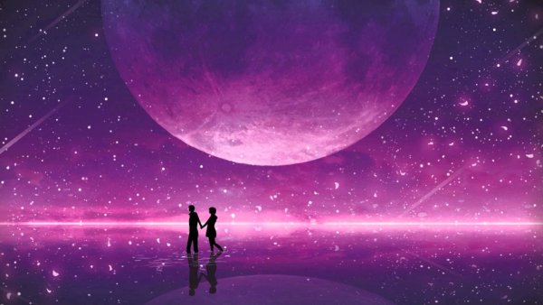 Watching the Universe Purple