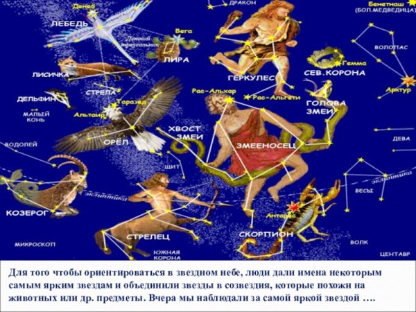 Зимние созвездия