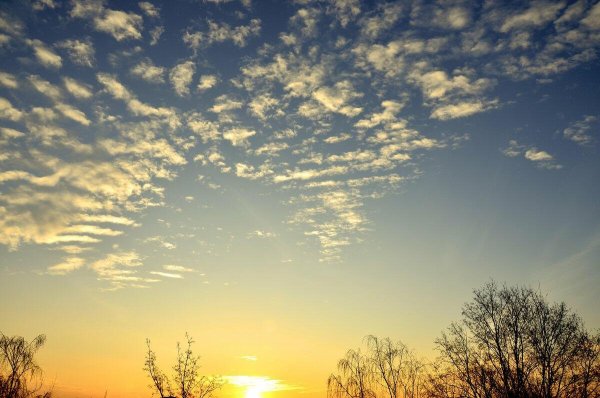 Весеннее небо