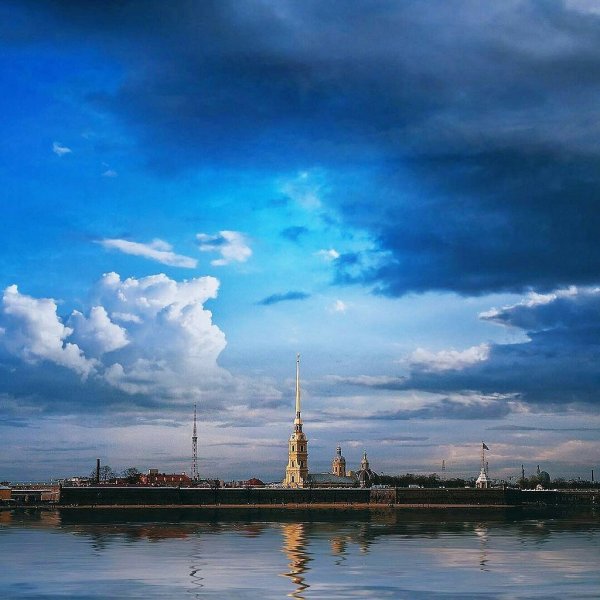 Лахта центр Петропавловский собор