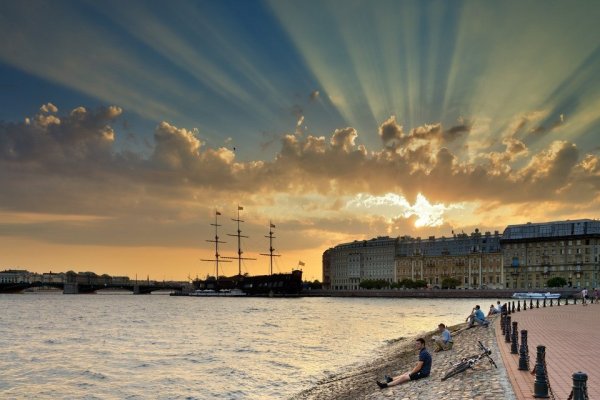 Облака над Санкт Петербургом