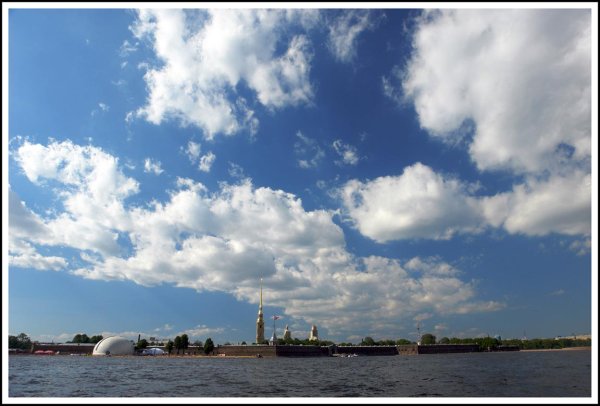 Белые ночи СПБ небо