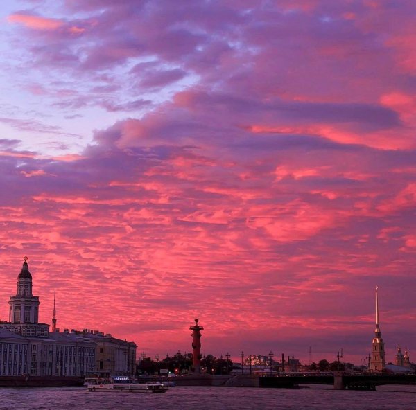 Санкт-Петербург небо