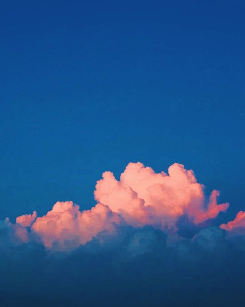 Розовое небо