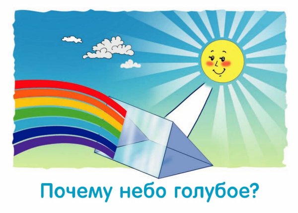 Почему небо синее