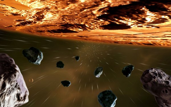 Падение астероида