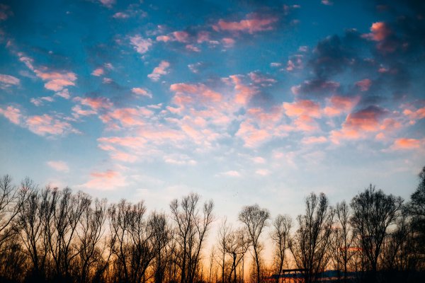 Солнечное зарево фото