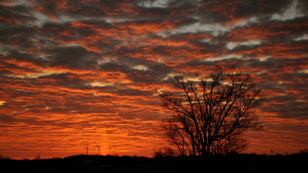 Небо зарево
