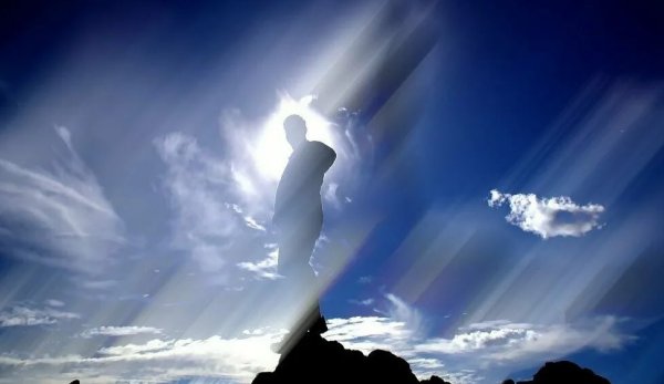 Ангел в небе