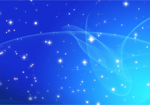 Волшебная Галактика на прозрачном фоне