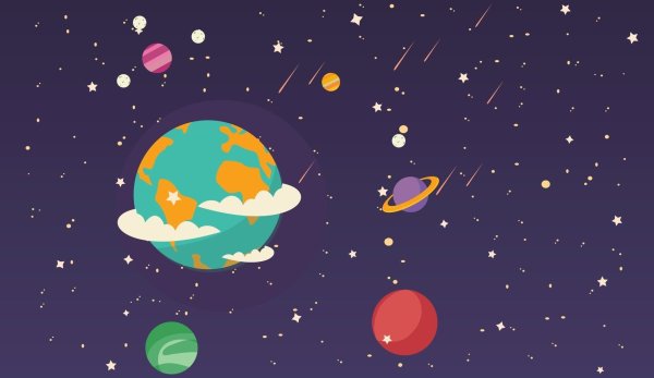 Детям о космосе