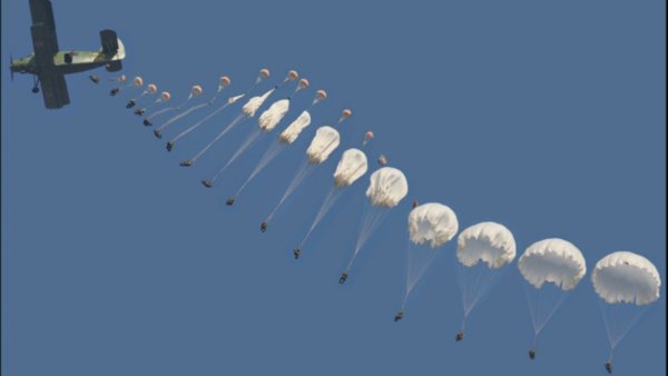 Парашютисты одуванчики