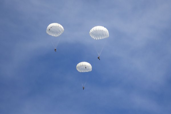 Десантирование парашют ВДВ