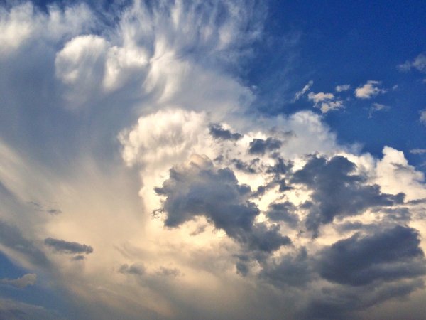 Розовые облака Эстетика