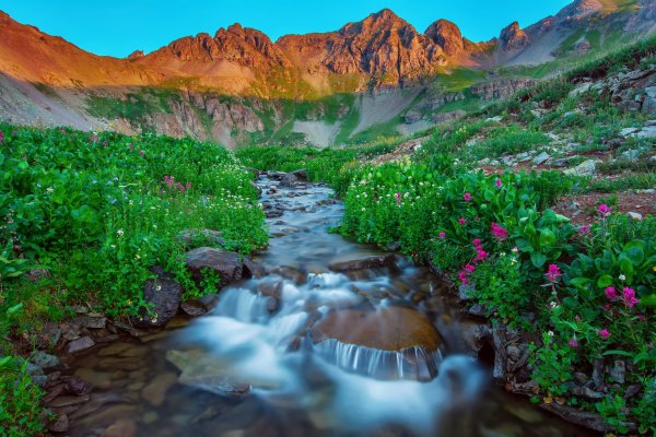 Горы Узбекистана Долины реки