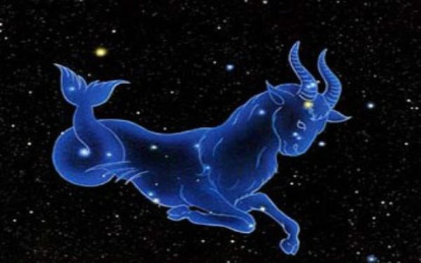 Созвездие козерога с названием звезд