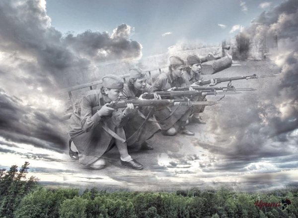 Солдаты с кровавых не пришедшие полей