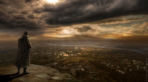 Солдат со спины