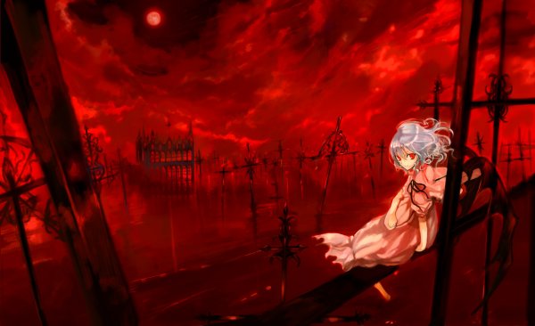 Страшное красное небо