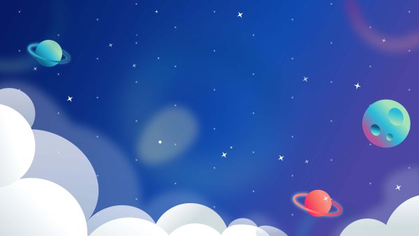 Космический фон для детей