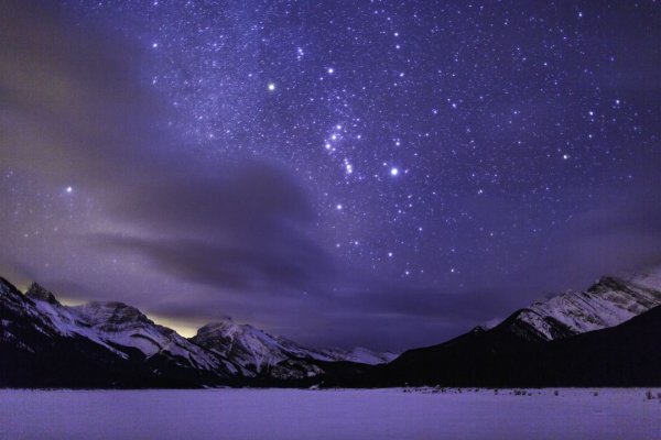 Звездное небо Орион