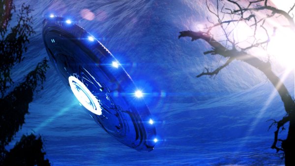 Обои на рабочий стол НЛО